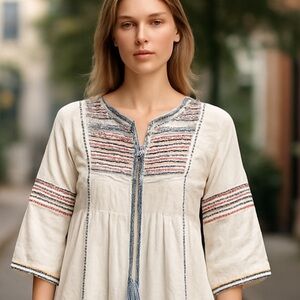 ** NWT Johnny Was Zahara Embroidered Blouse ****